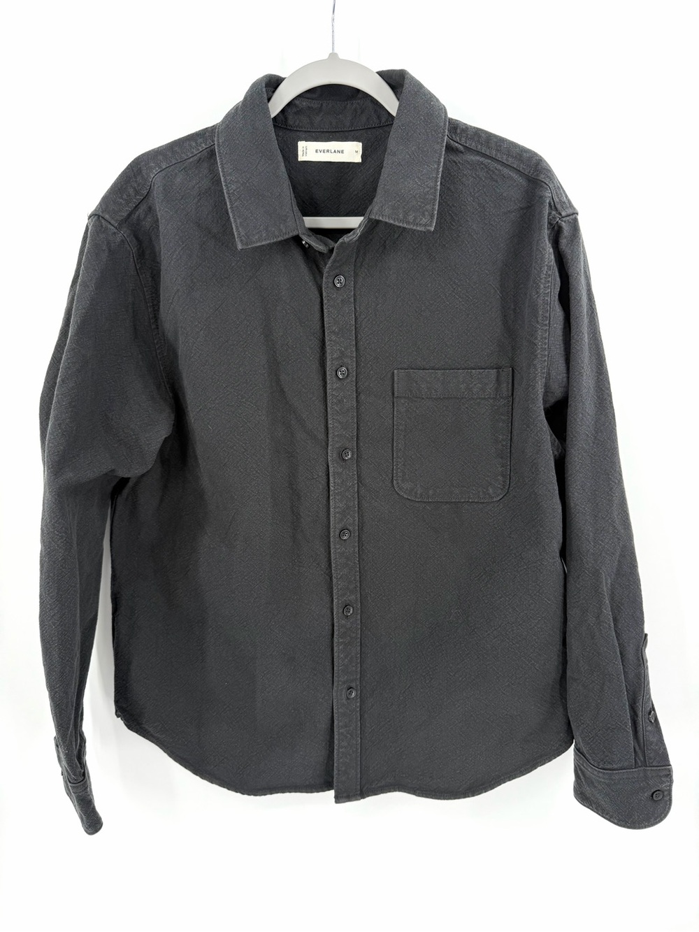 Everlane Canvas Organic Cotton Overshirt Size M